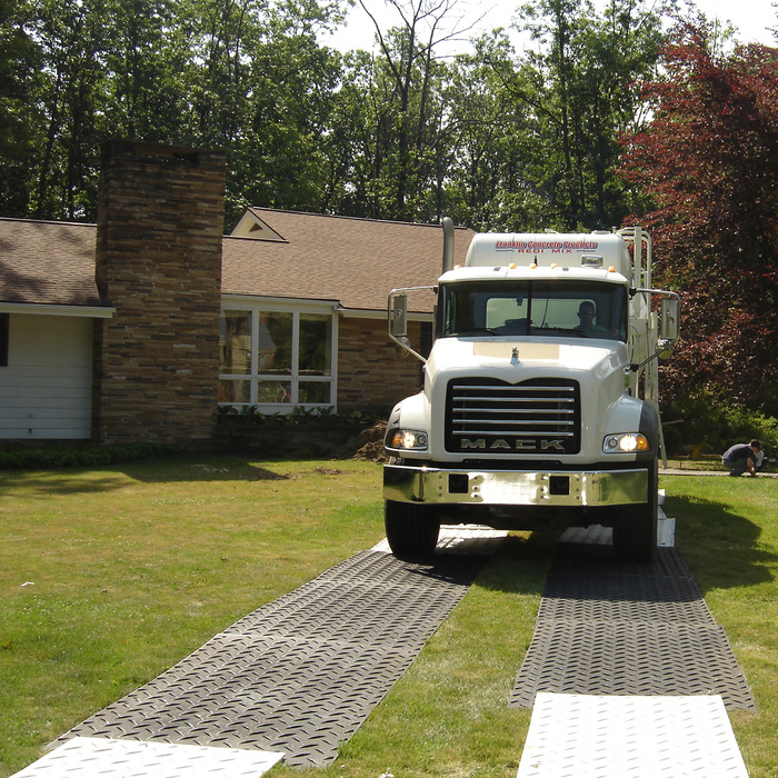 Plastic Temporary Road Mats (Plastic Ground Protection Mats)