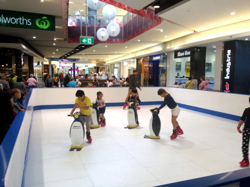 synthetic ice rink